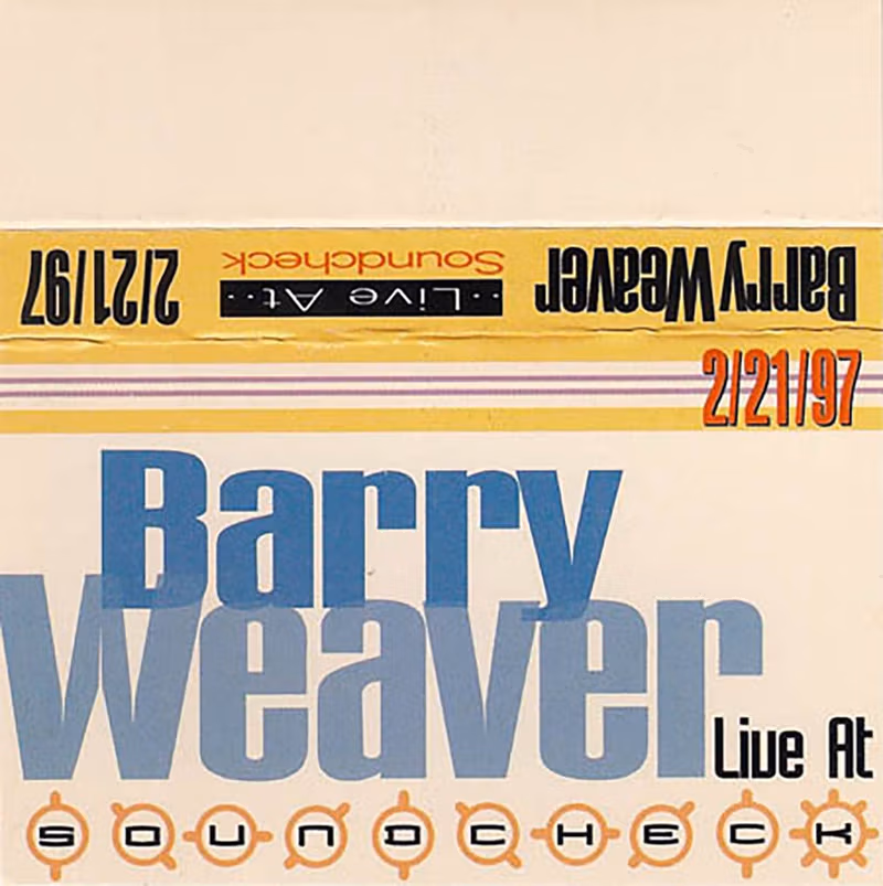 Live at Soundcheck mixtape by Barry Weaver