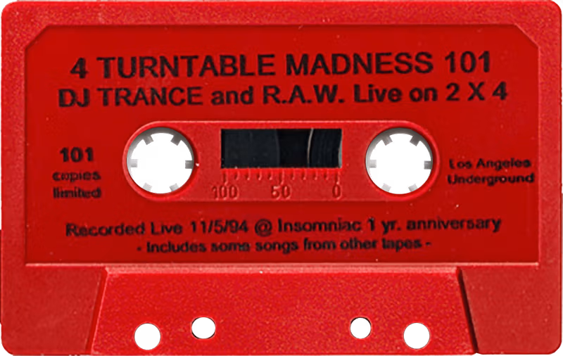 4 Turntable Madness 101 (Insomniac 1 Year) – Side A image