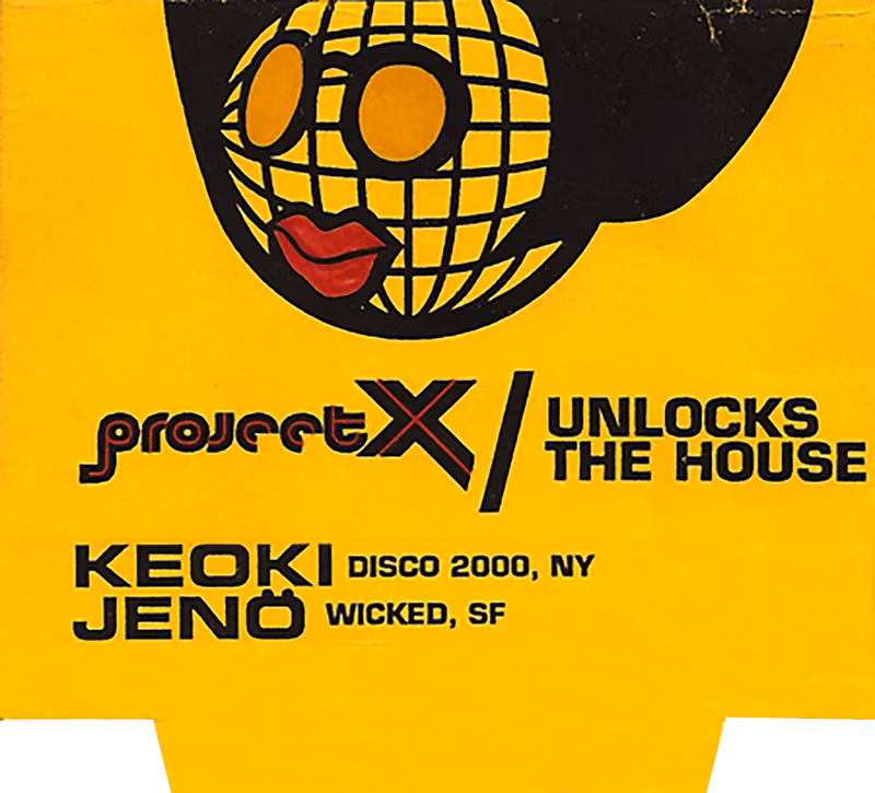 Project X Unlocks the House mixtape by Keoki, Jeno