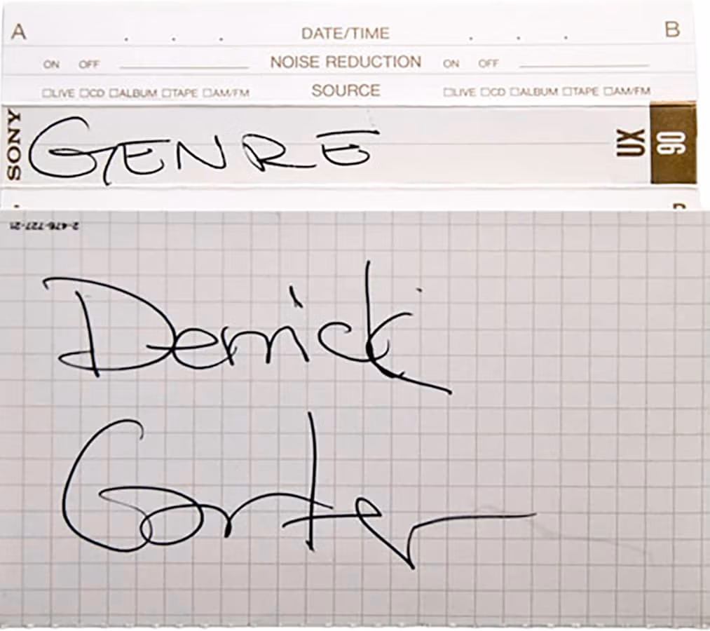 Genre mixtape by Derrick Carter