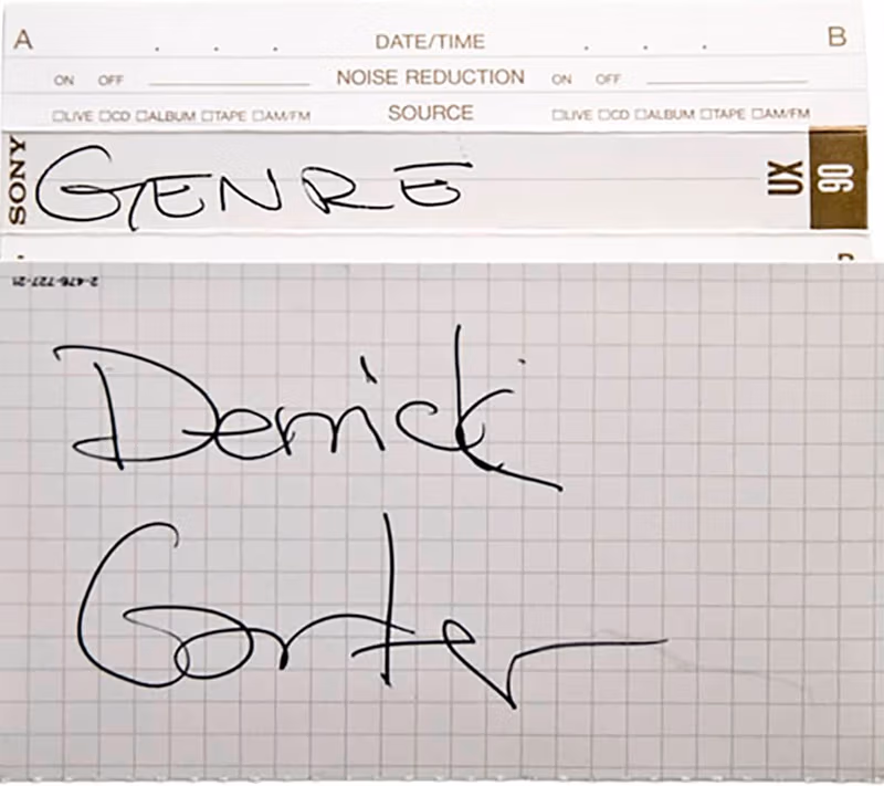 Genre mixtape by Derrick Carter
