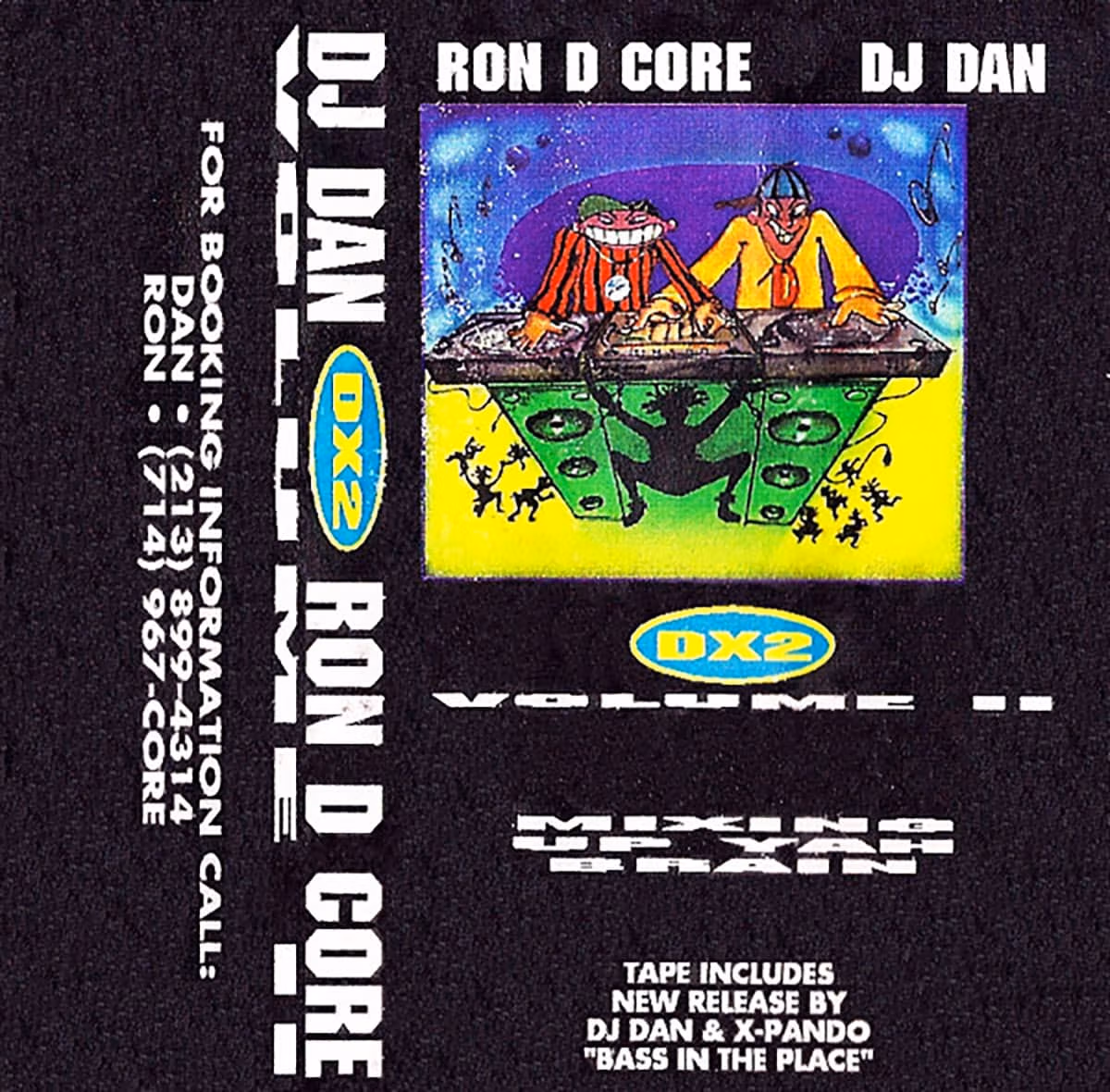 DX2 Vol. 2 mixtape by DJ Dan, Ron D Core