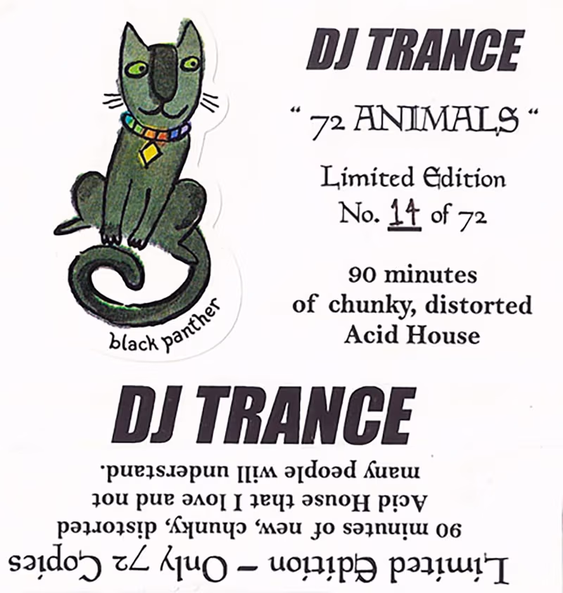 72 Animals mixtape by DJ Trance