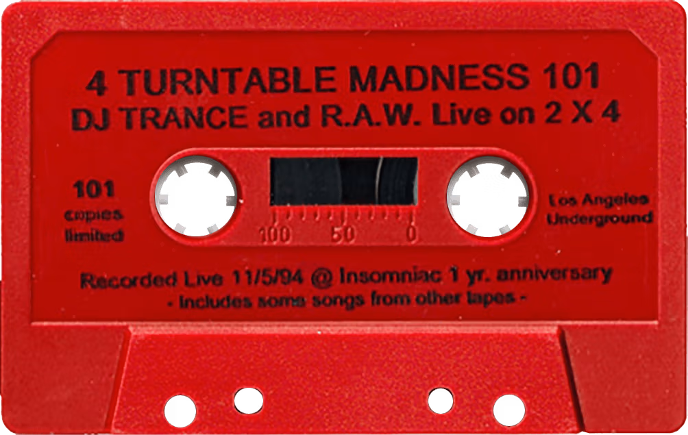 4 Turntable Madness 101 (Insomniac 1 Year) – Side A image