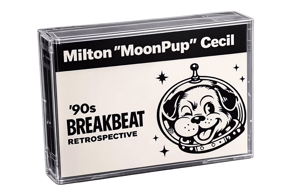 ’90s Breakbeat Retrospective mixtape cover
