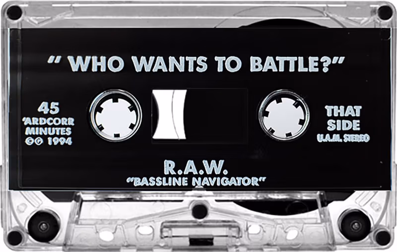 R.A.W. Is Dead / Who Wants To Battle? – Bassline Navigator image