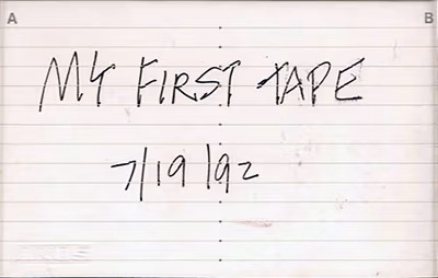 My First Tape (OM Labs) cover