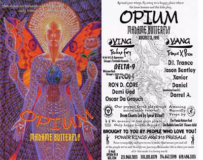 Live at Opium, Madame Butterfly cover